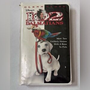 Disney's 102 Dalmatians VHS Tape